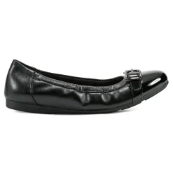 Discount Easy Spirit Kenna Ballet Flats BlackLeather