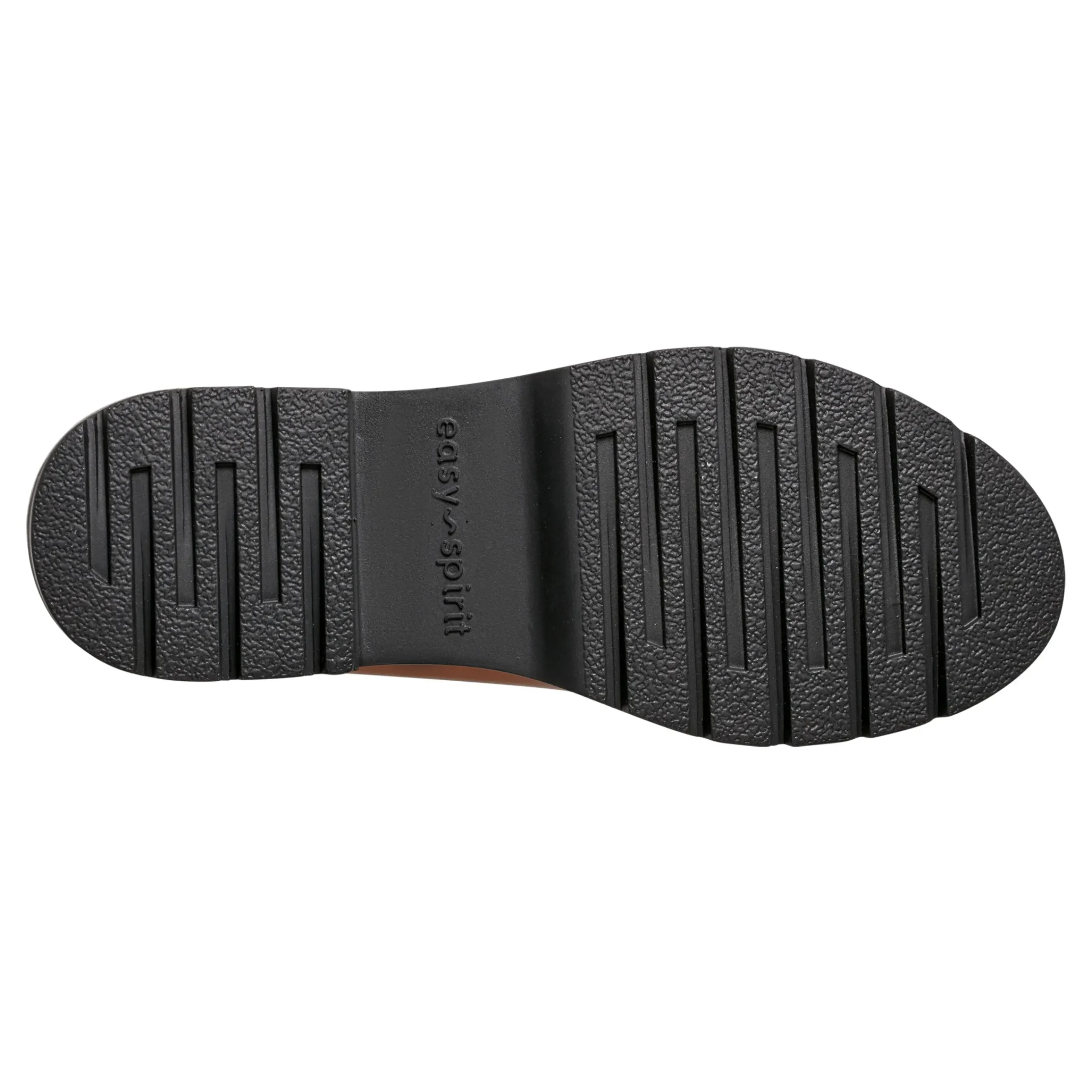 Easy Spirit Kinndle Lug Sole Casual Loafers BrownLeather