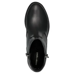 Sale Easy Spirit Lacy Ankle Booties BlackLeather