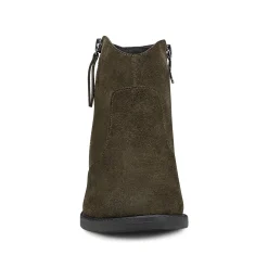 Hot Easy Spirit Lacy Ankle Booties OliveSuede