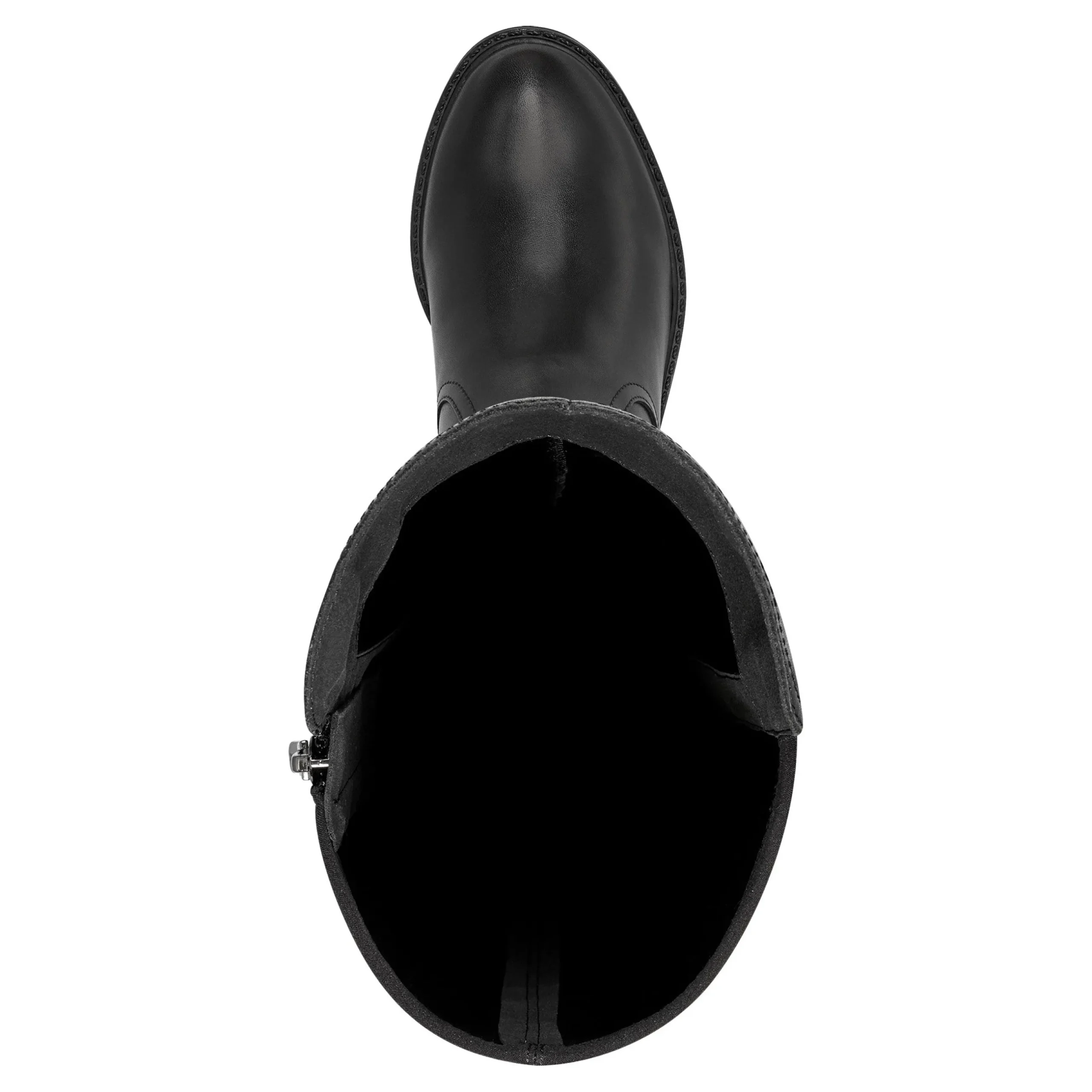 Outlet Easy Spirit Lani Tall Boots BlackLeather