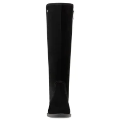 Discount Easy Spirit Lani Tall Boots BlackSuede