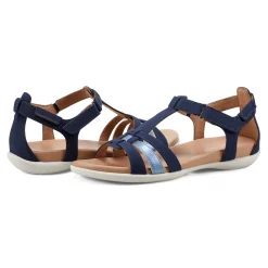 Best Easy Spirit Leia Adjustable Ankle Strap Sandals Navy