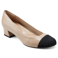 Discount Easy Spirit Libie Dress Pumps NaturalLeather