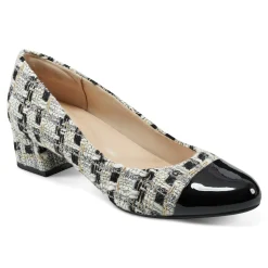 New Easy Spirit Libie Dress Pumps WhiteMulti