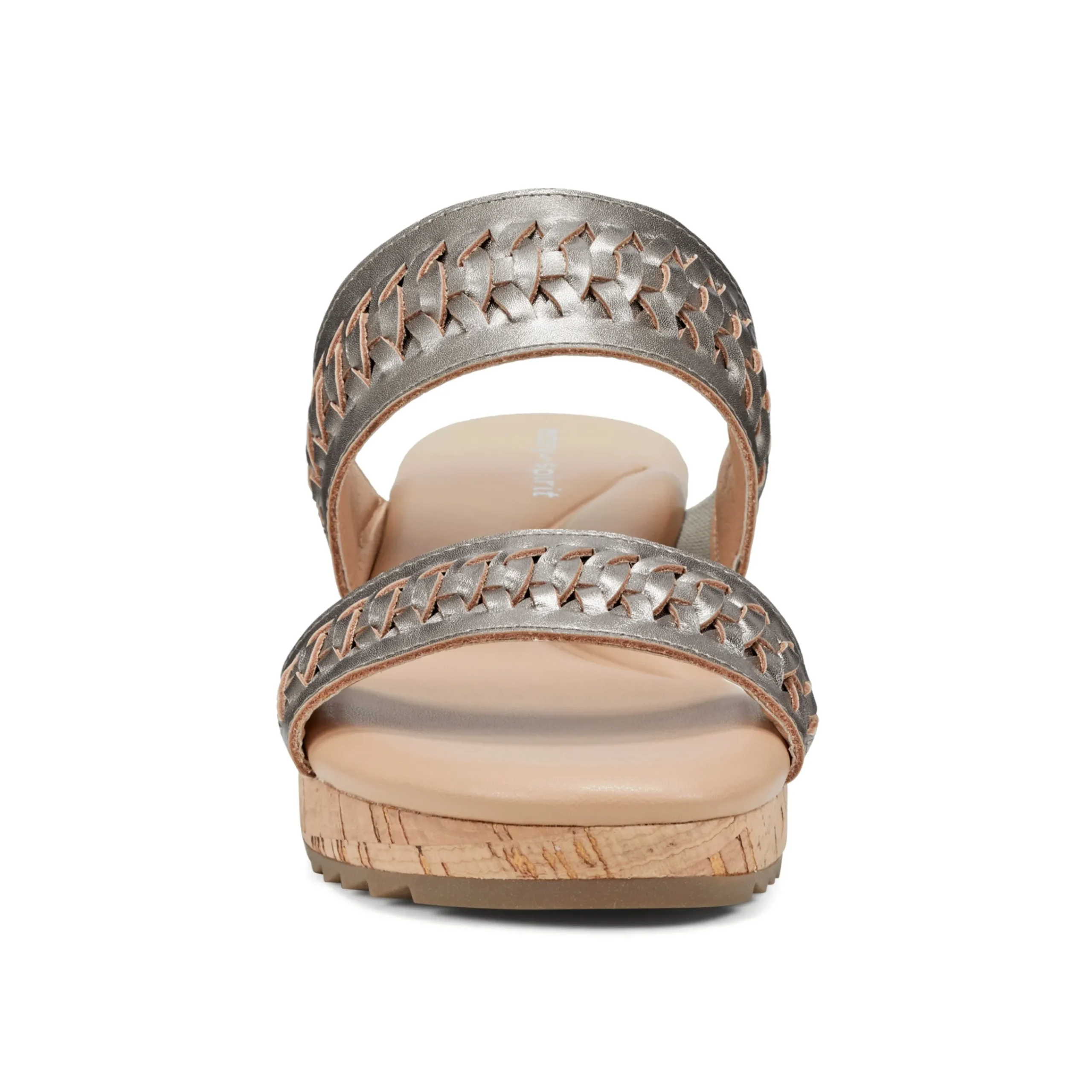 New Easy Spirit Lillia Platform Wedge Sandals Gold