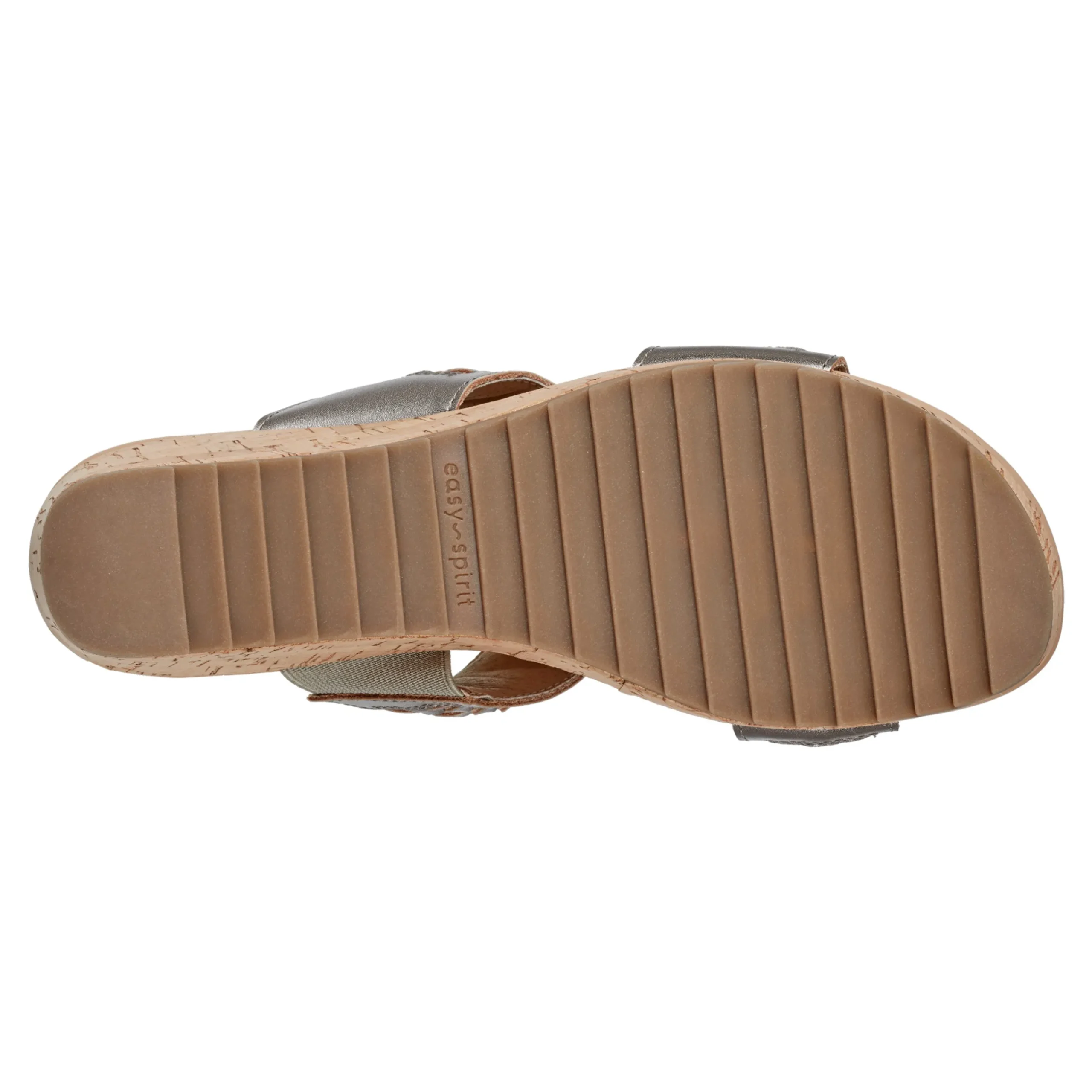 New Easy Spirit Lillia Platform Wedge Sandals Gold