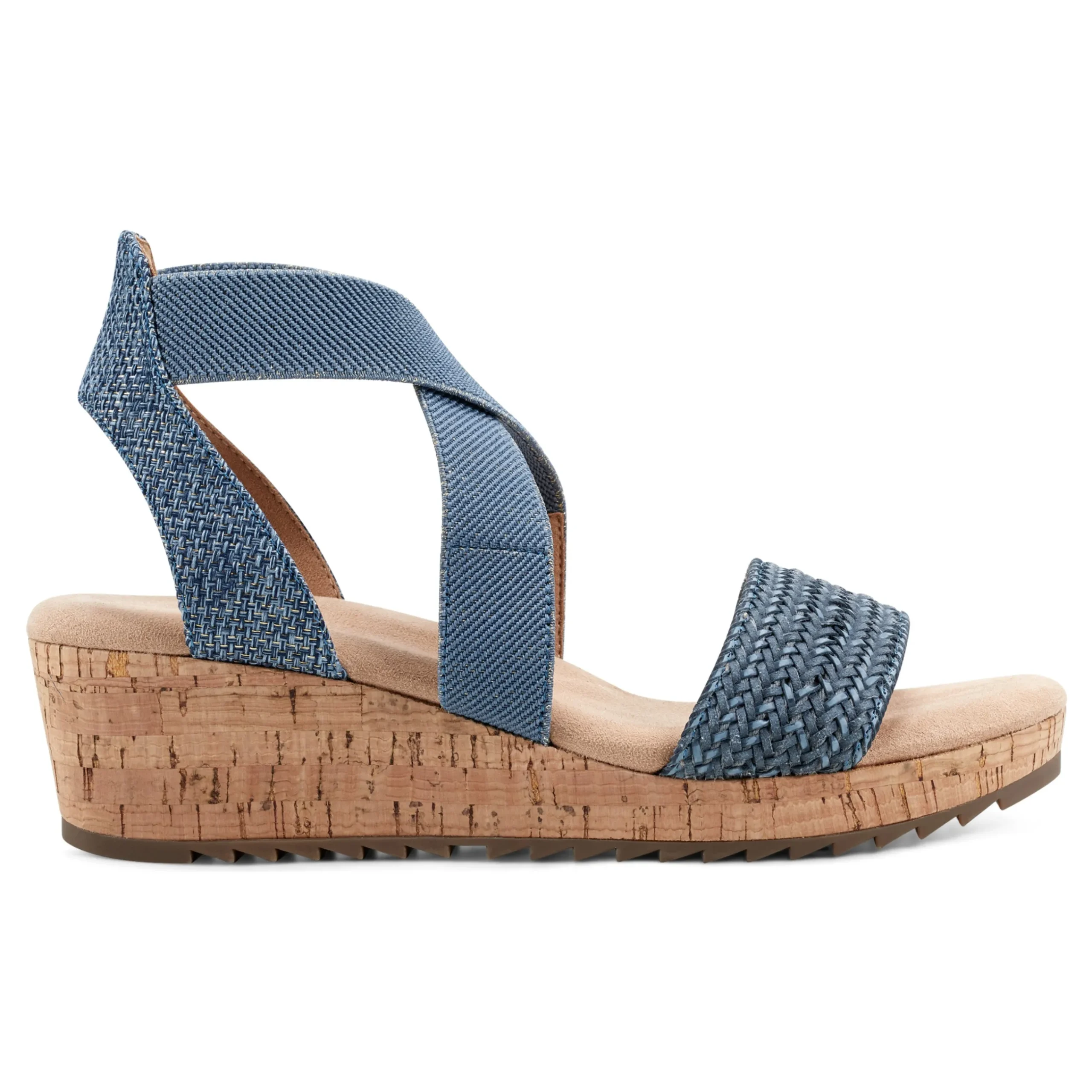 Online Easy Spirit Lorena Wedge Sandals Denim