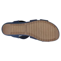Easy Spirit Lucille Platform Wedge Sandals Denim