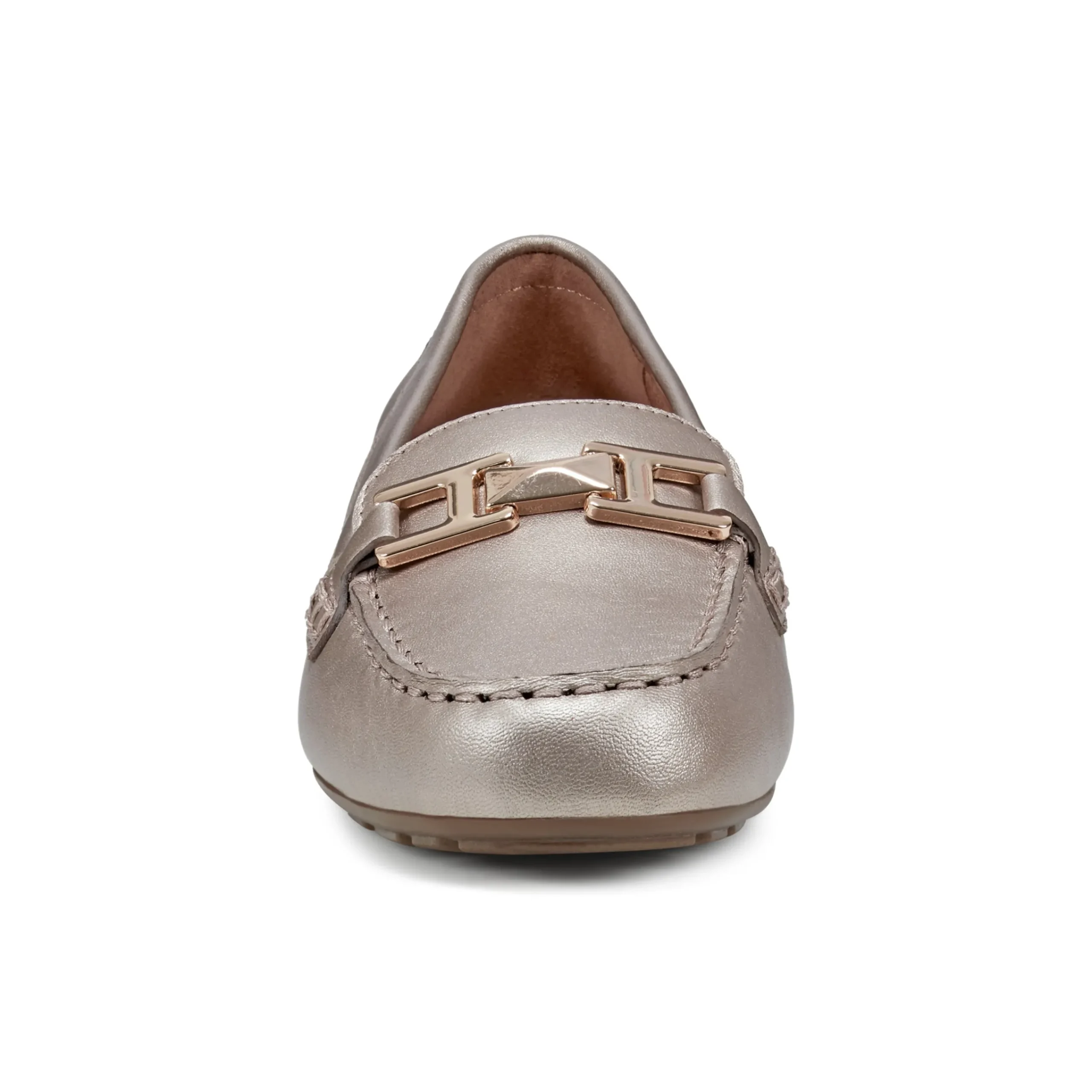 Sale Easy Spirit Mallorie Casual Loafers BronzePearlized