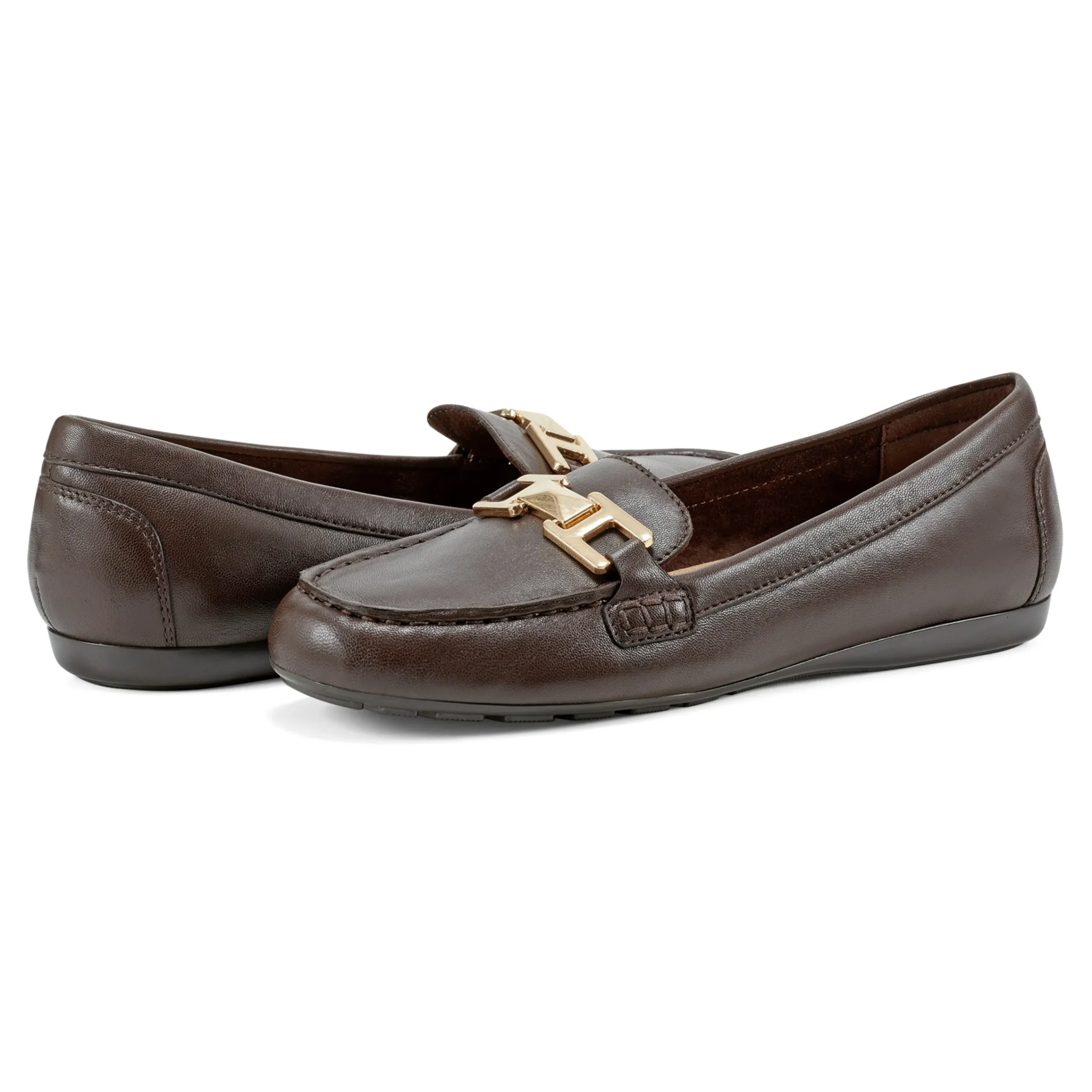 Hot Easy Spirit Mallorie Casual Loafers DarkBrown