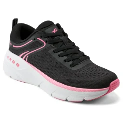 Discount Easy Spirit Maxine EMOVE Walking Shoes Black/Pink