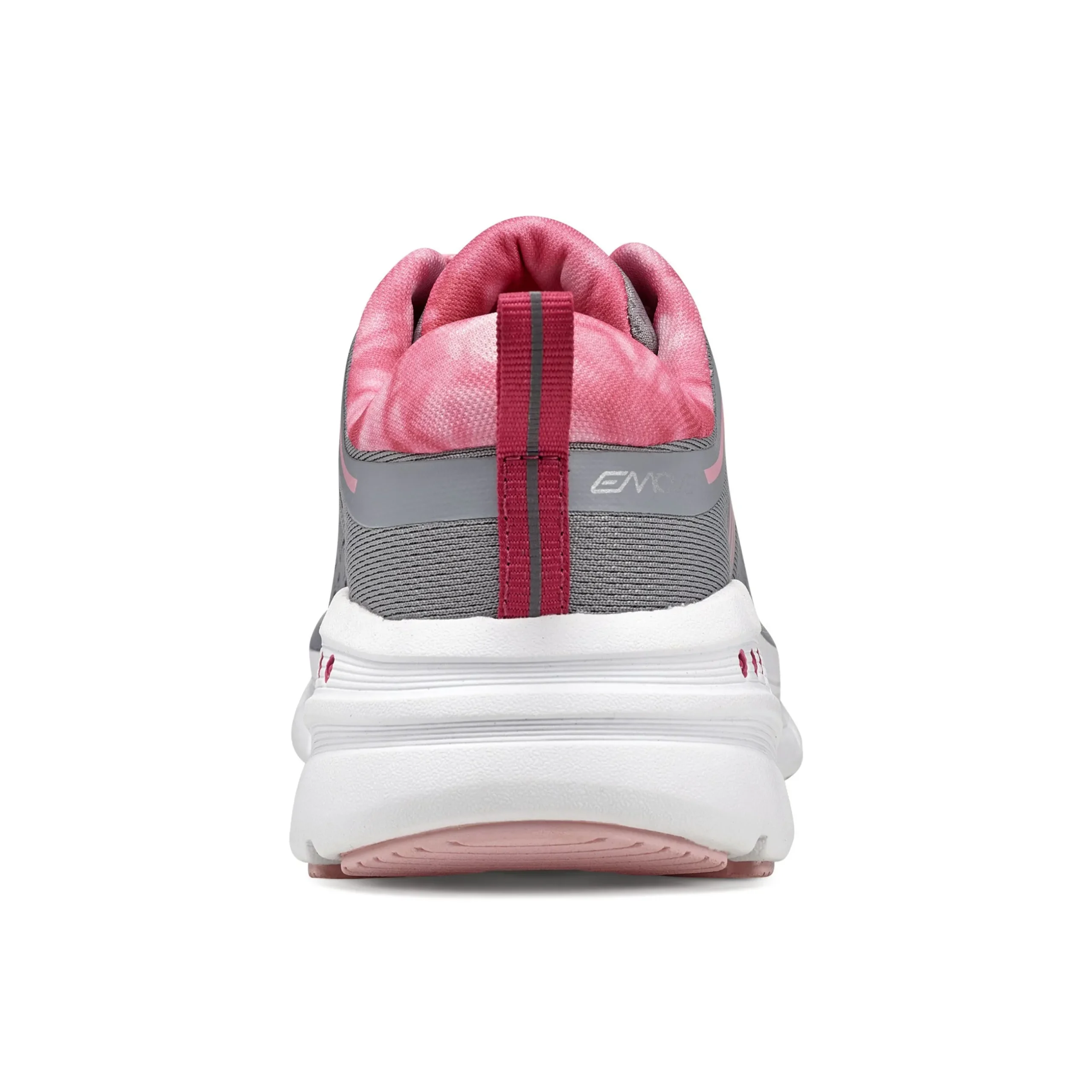 Sale Easy Spirit Maxine EMOVE Walking Shoes Grey/Pink