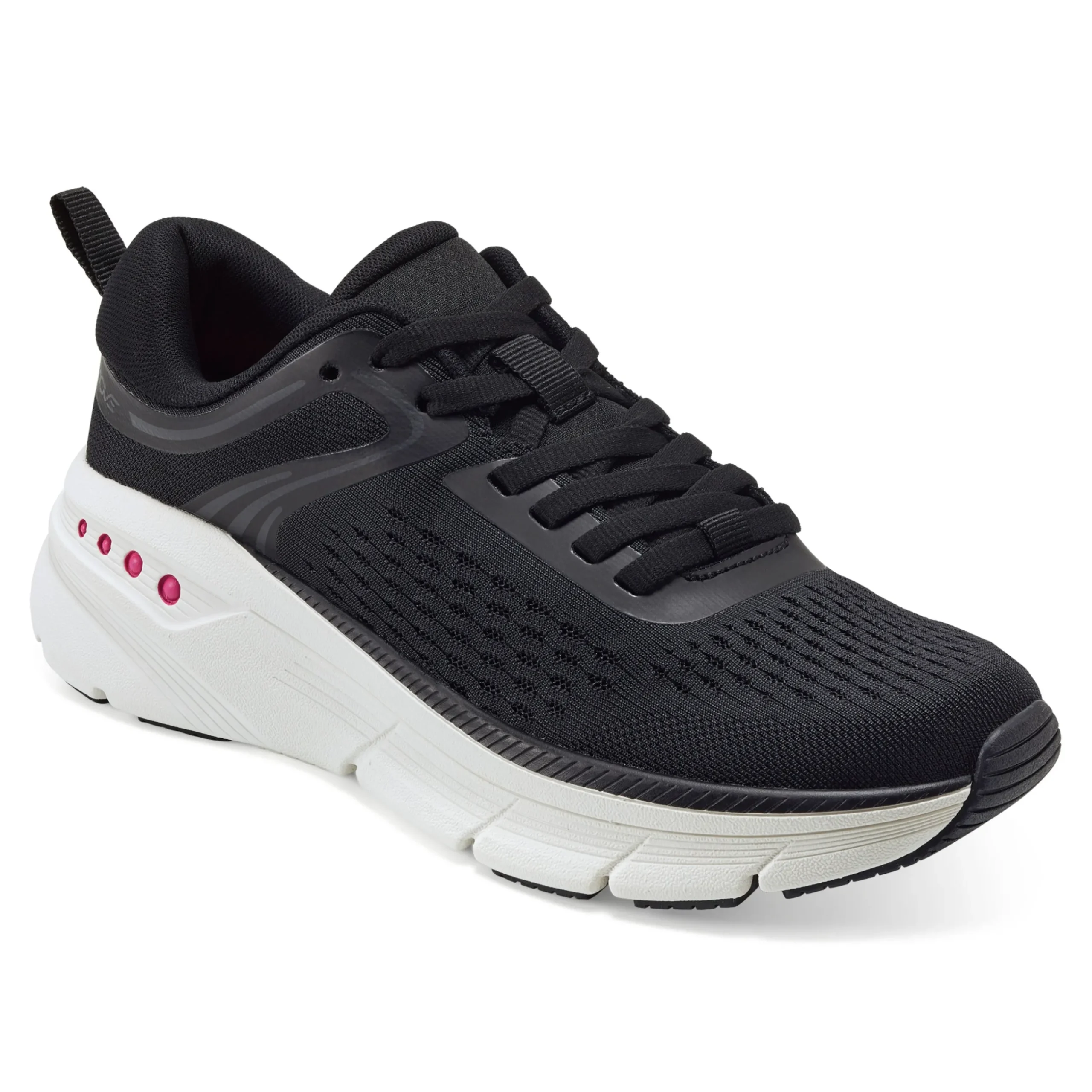 Best Easy Spirit Maxine EMOVE Walking Shoes BlackKnit