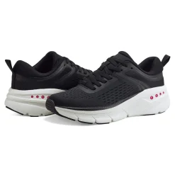 Best Easy Spirit Maxine EMOVE Walking Shoes BlackKnit