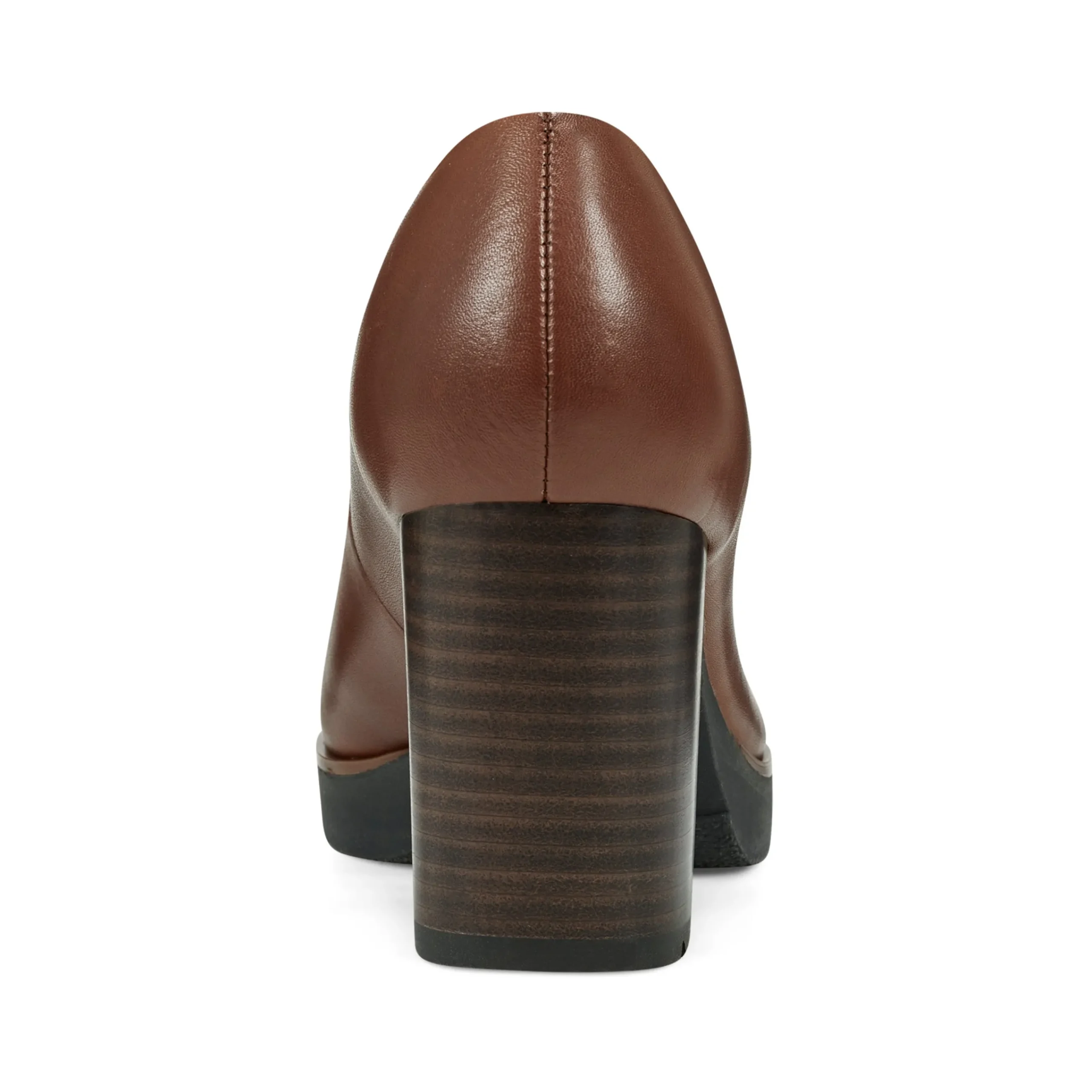 Online Easy Spirit Mckay Lug Sole Dress Pumps BrownLeather