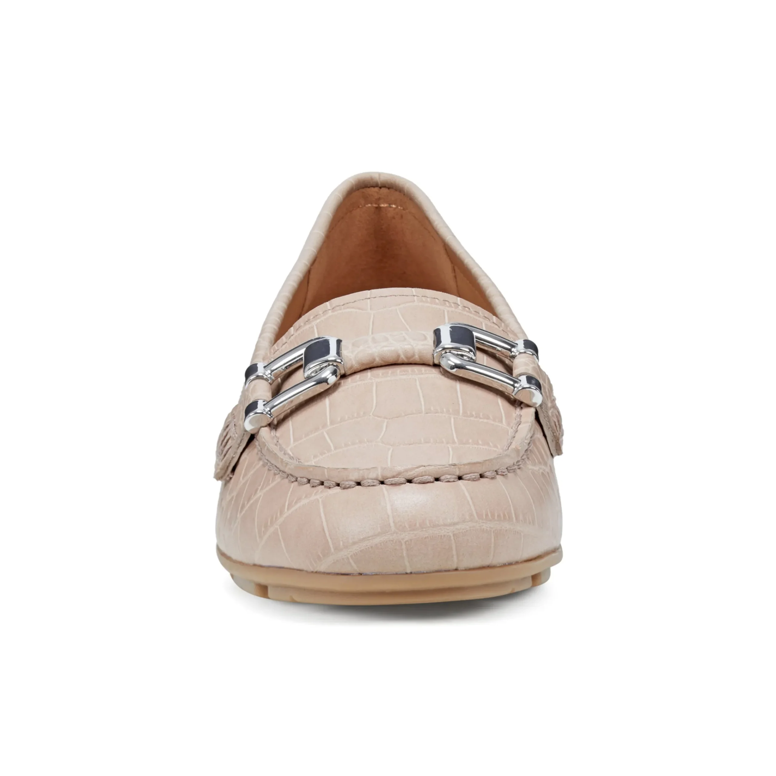 Discount Easy Spirit Megan Casual Loafers NaturalCroco