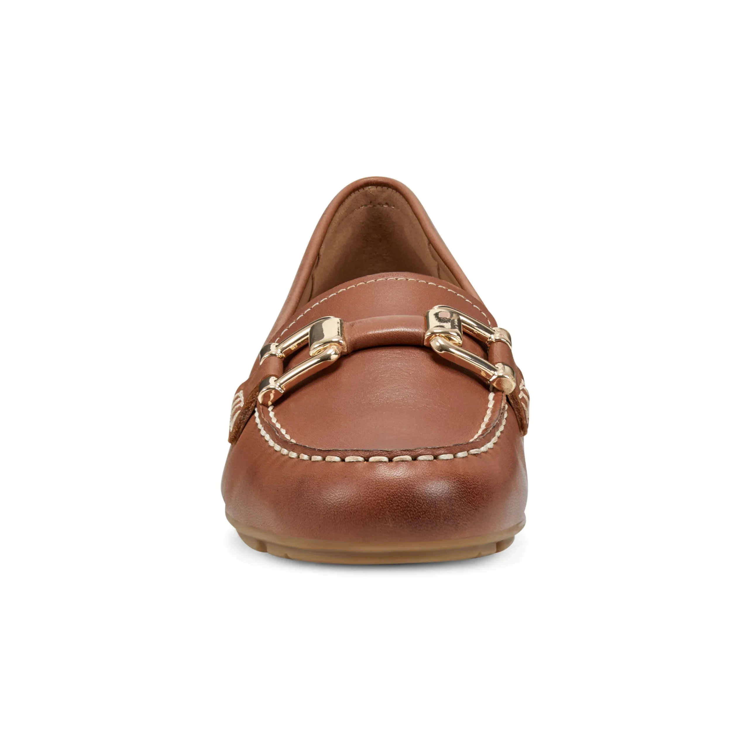 New Easy Spirit Megan Casual Loafers BrownLeather