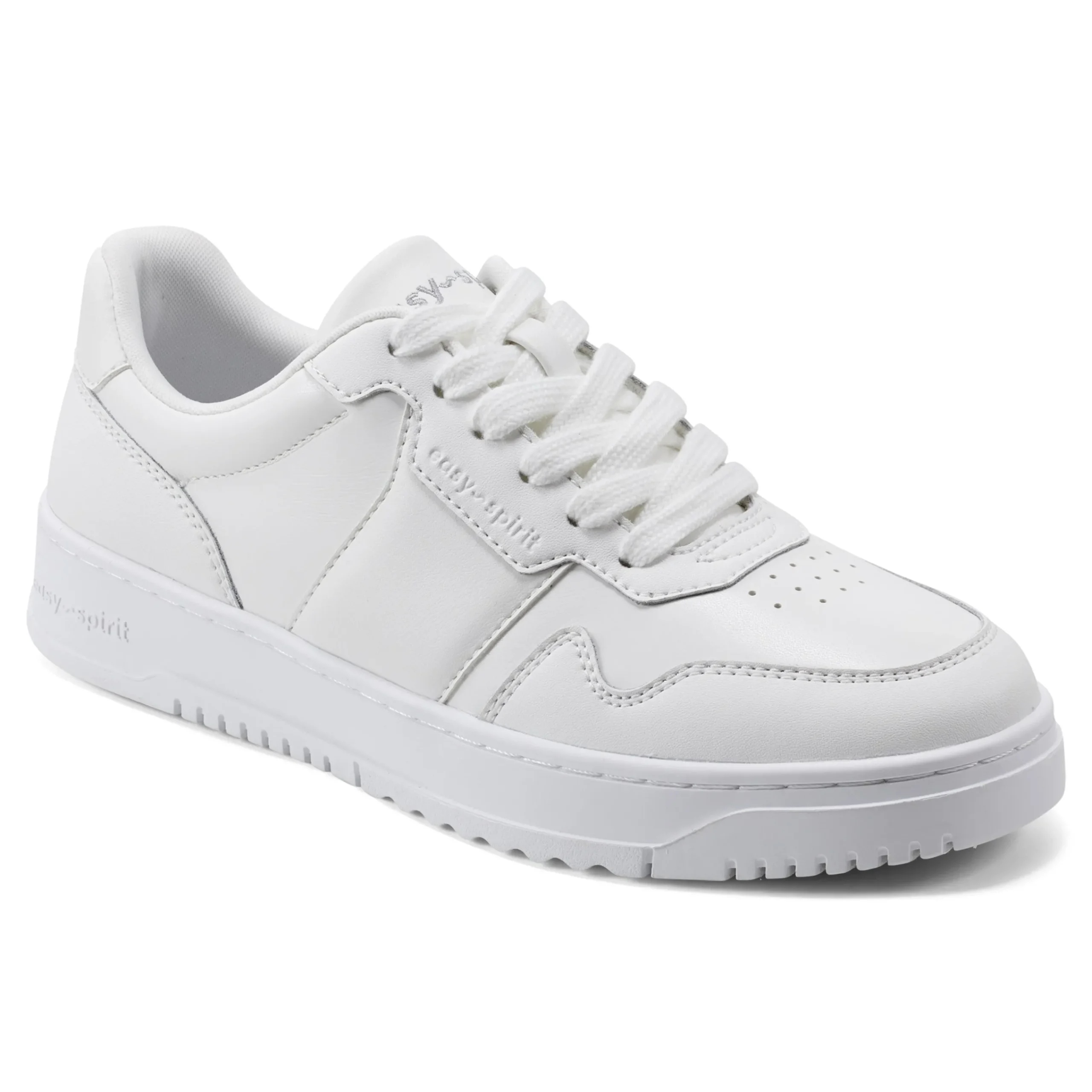 Outlet Easy Spirit Merci Lace Up Sneakers White