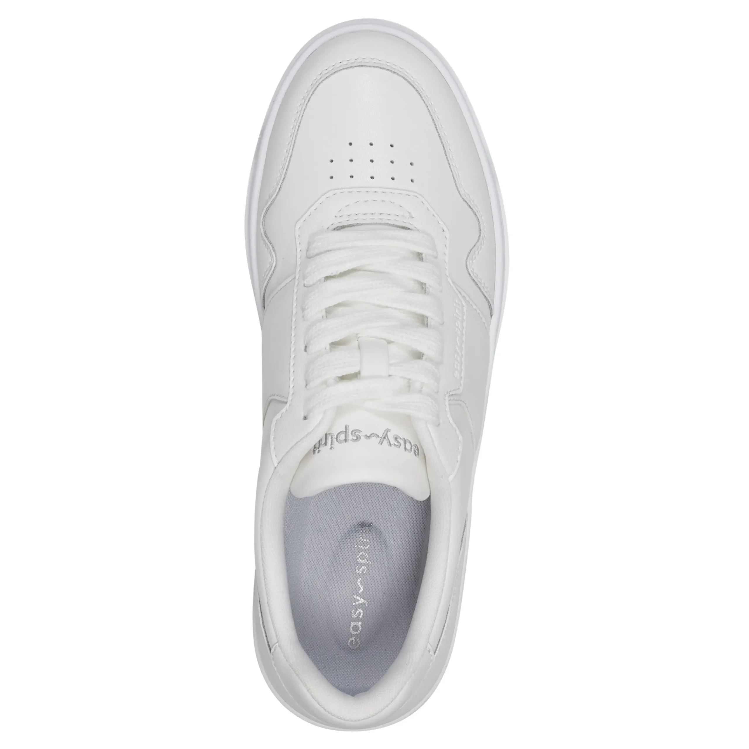 Outlet Easy Spirit Merci Lace Up Sneakers White