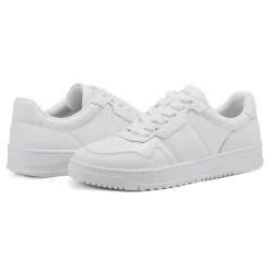 Outlet Easy Spirit Merci Lace Up Sneakers White