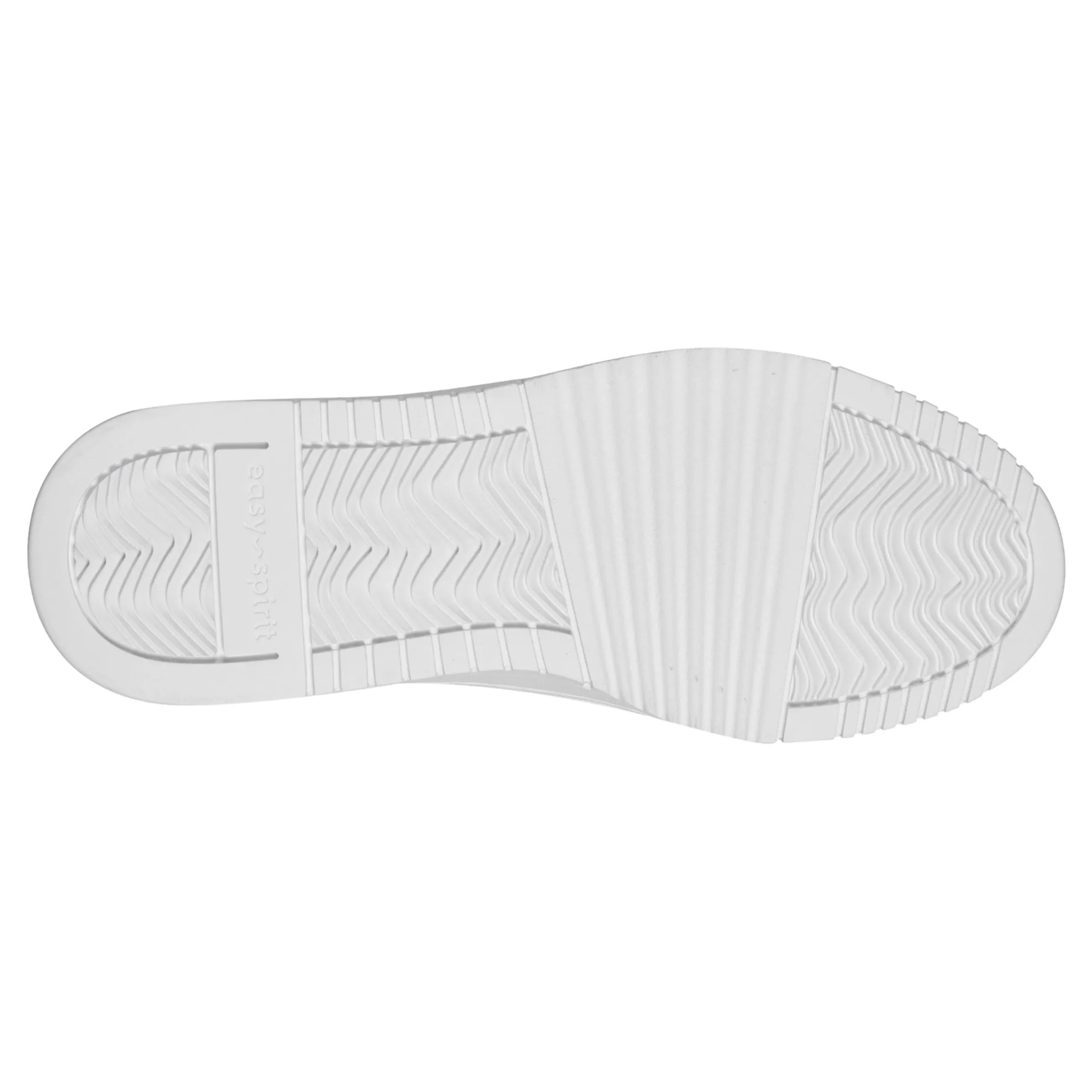 Clearance Easy Spirit Merci Lace Up Sneakers White/Silver