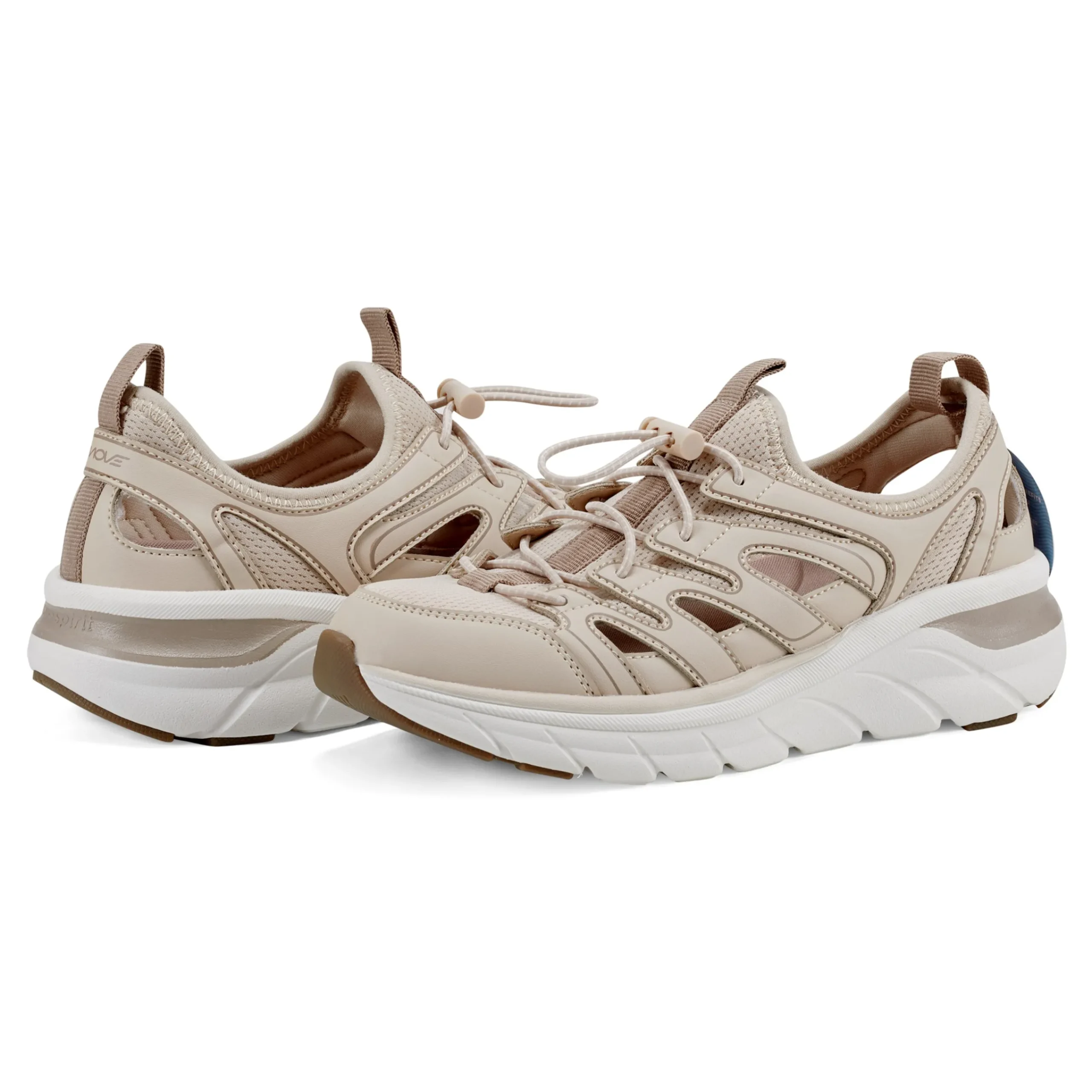Sale Easy Spirit Metri Slip On Walking Shoes Natural