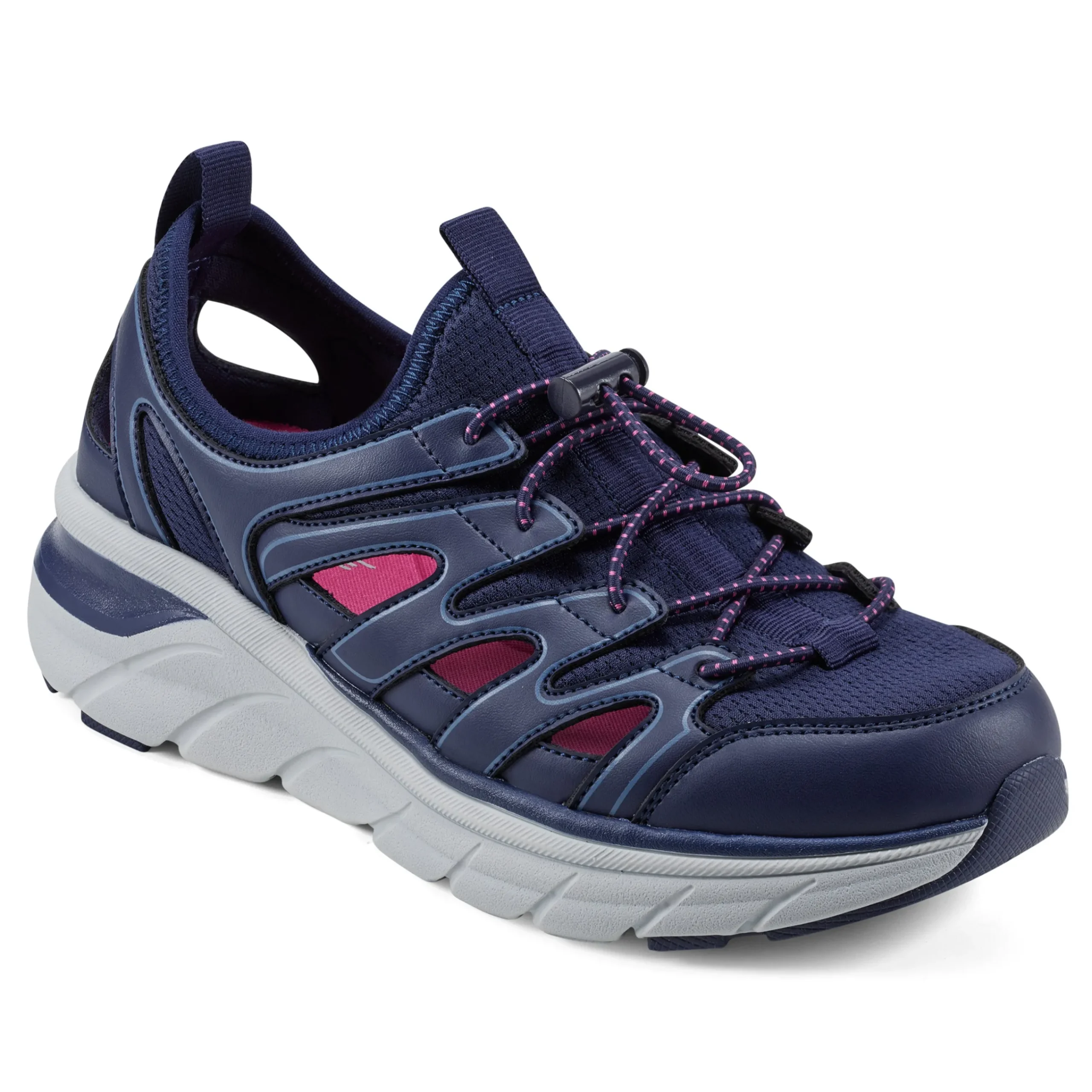 Easy Spirit Metri Slip On Walking Shoes Navy