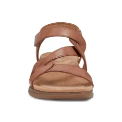 Sale Easy Spirit Minny Casual Sandals BrownLeather