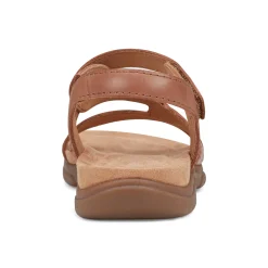 Sale Easy Spirit Minny Casual Sandals BrownLeather