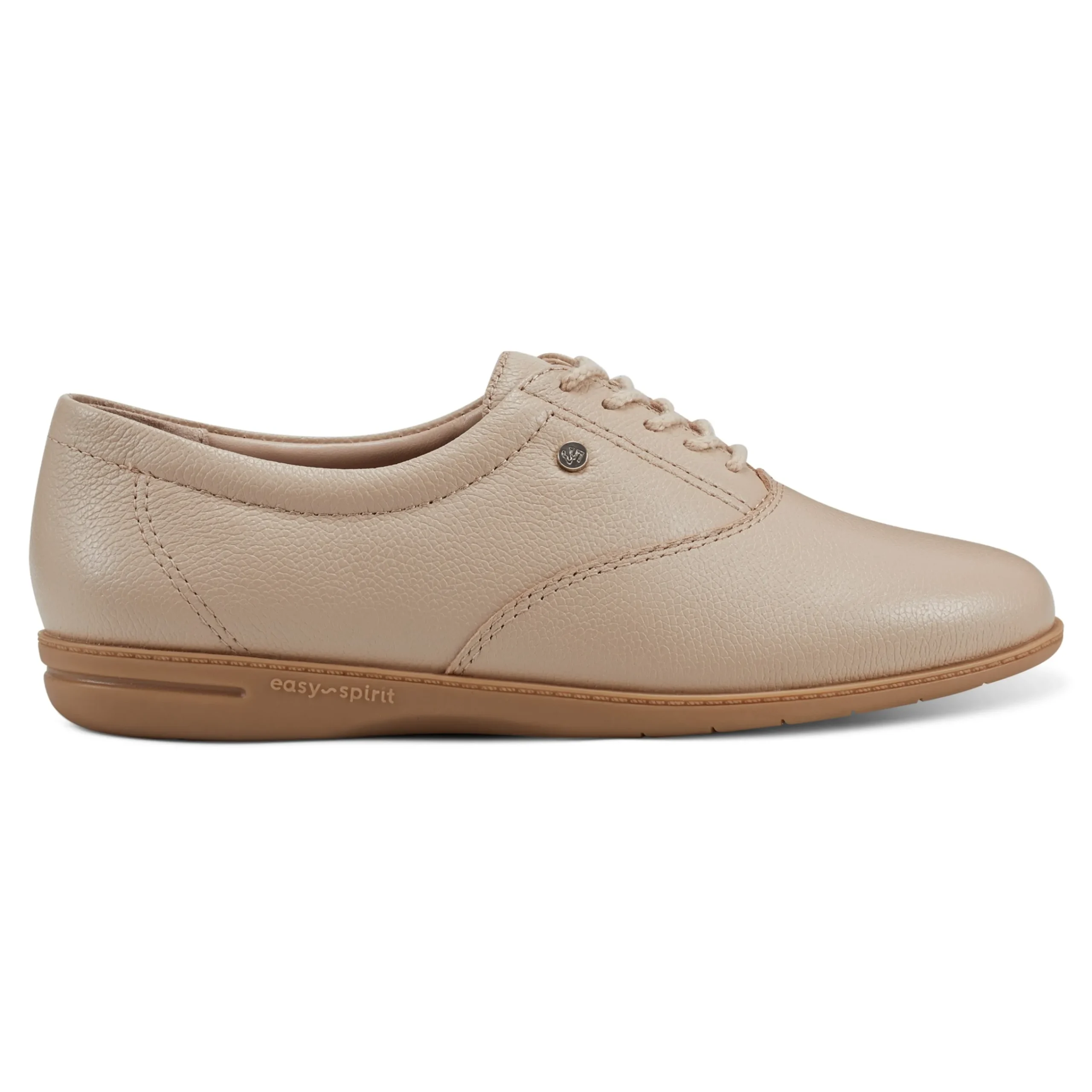 Best Easy Spirit Motion Leather Oxfords NaturalLeather