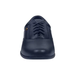 Best Easy Spirit Motion Leather Oxfords NavyLeather
