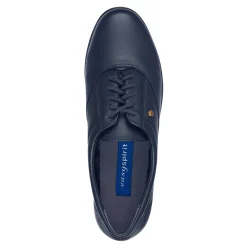 Best Easy Spirit Motion Leather Oxfords NavyLeather
