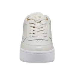 Discount Easy Spirit Onyx Lace Up Platform Walking Shoes CreamGold