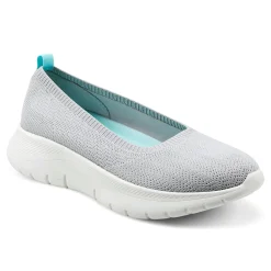 Hot Easy Spirit Peppy Walking Shoes GreyKnit