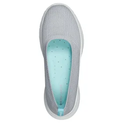 Hot Easy Spirit Peppy Walking Shoes GreyKnit