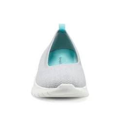 Hot Easy Spirit Peppy Walking Shoes GreyKnit