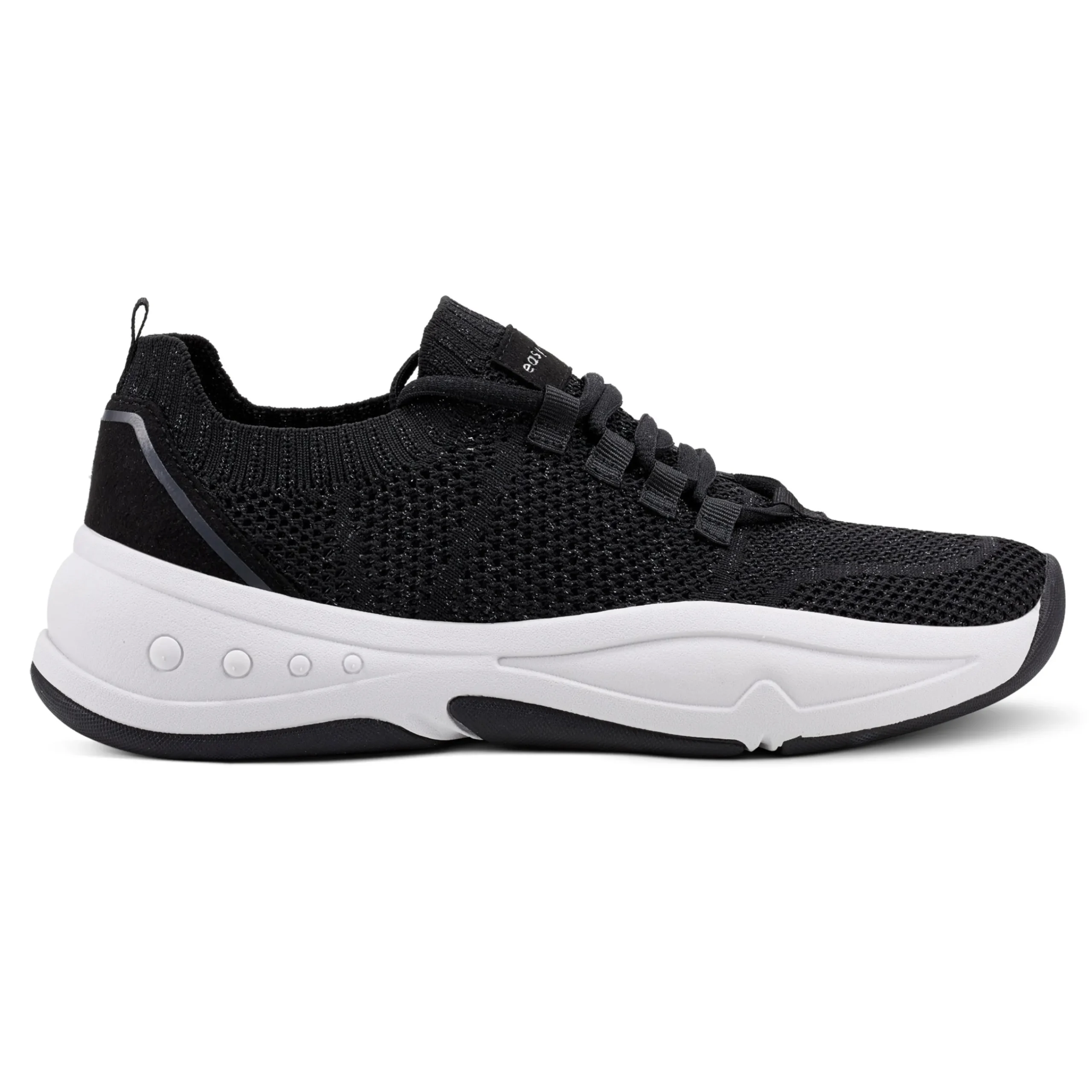 Best Easy Spirit Power Slip On Sneakers Black/White