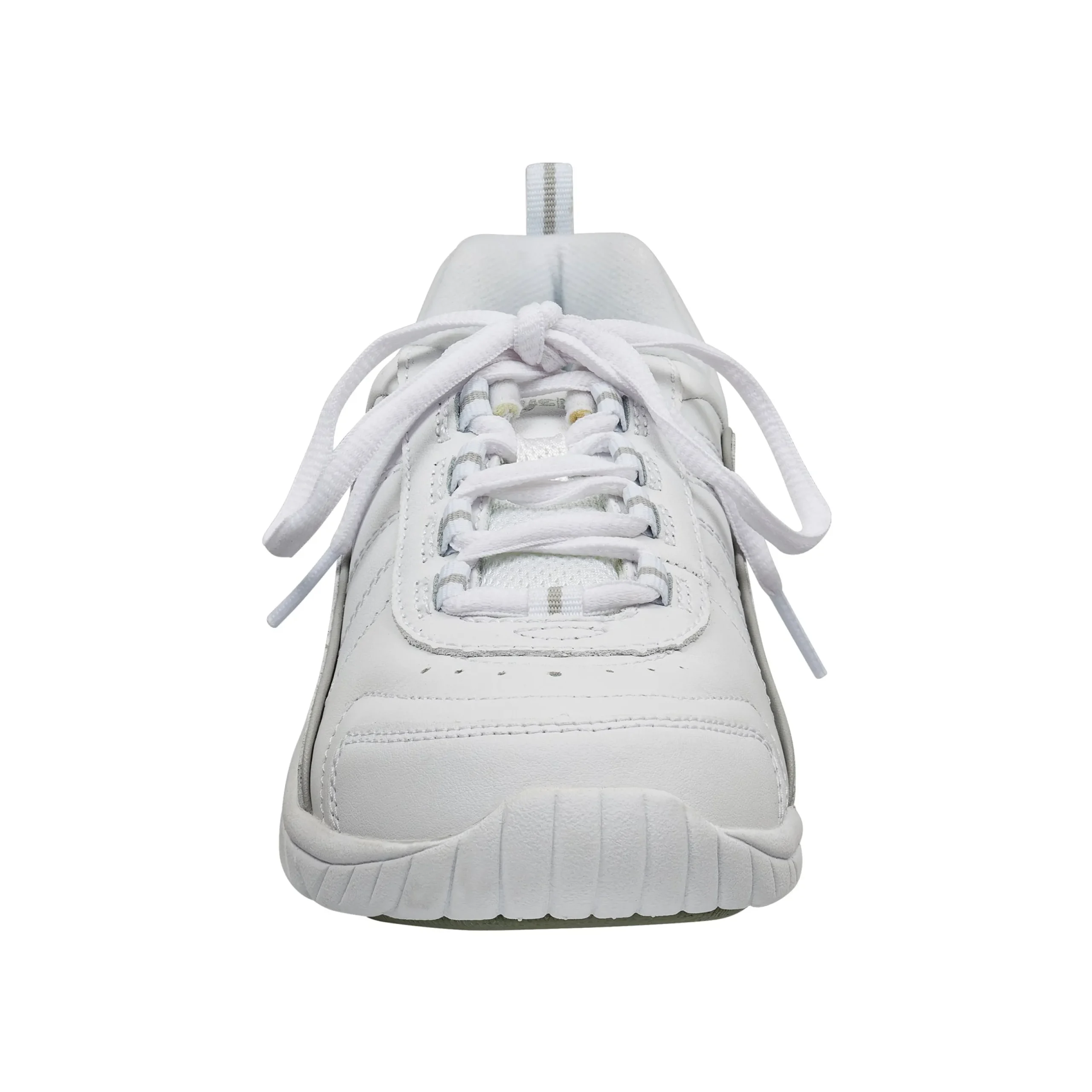 Best Easy Spirit Punter Athletic Shoes WhiteGreyLeather