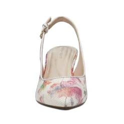 New Easy Spirit Raveen Slingback Pumps FloralRaffia
