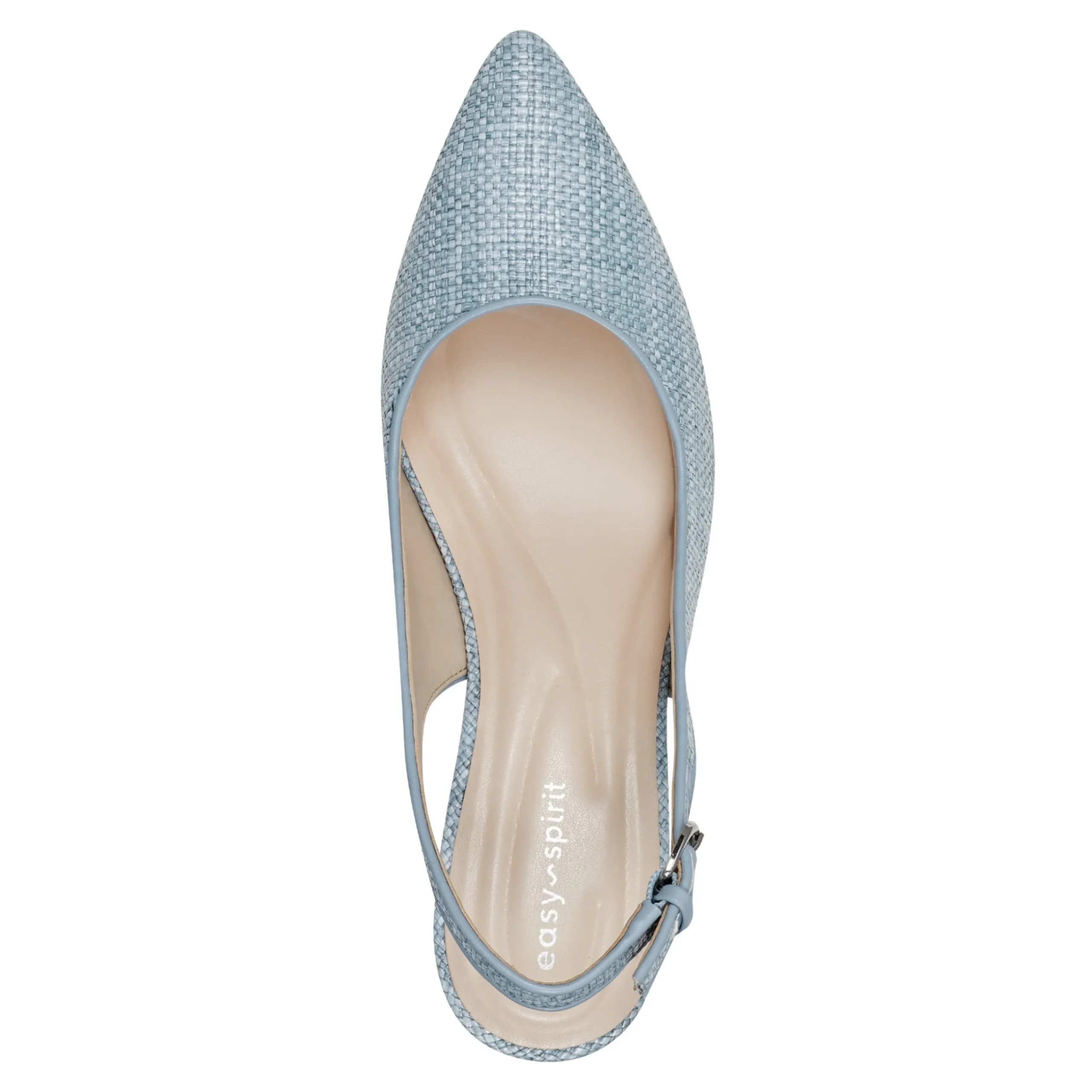Best Easy Spirit Raveen Slingback Pumps LightBlueRaffia