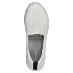Discount Easy Spirit Razzle Casual Flats White