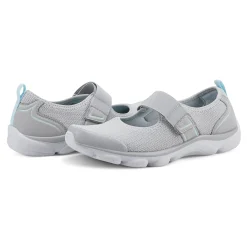 Discount Easy Spirit Realive Mary Jane Walking Shoes LightGrey