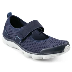 Online Easy Spirit Realive Mary Jane Walking Shoes NavyMesh