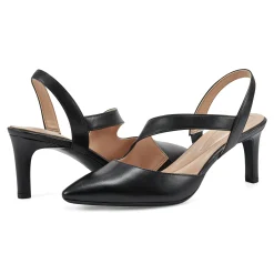 Best Easy Spirit Recruit Slingback Pumps BlackLeather