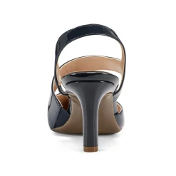 Online Easy Spirit Recruit Slingback Pumps DarkBluePatent