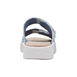 Hot Easy Spirit Red Slip On Sandals White/BlueFloral