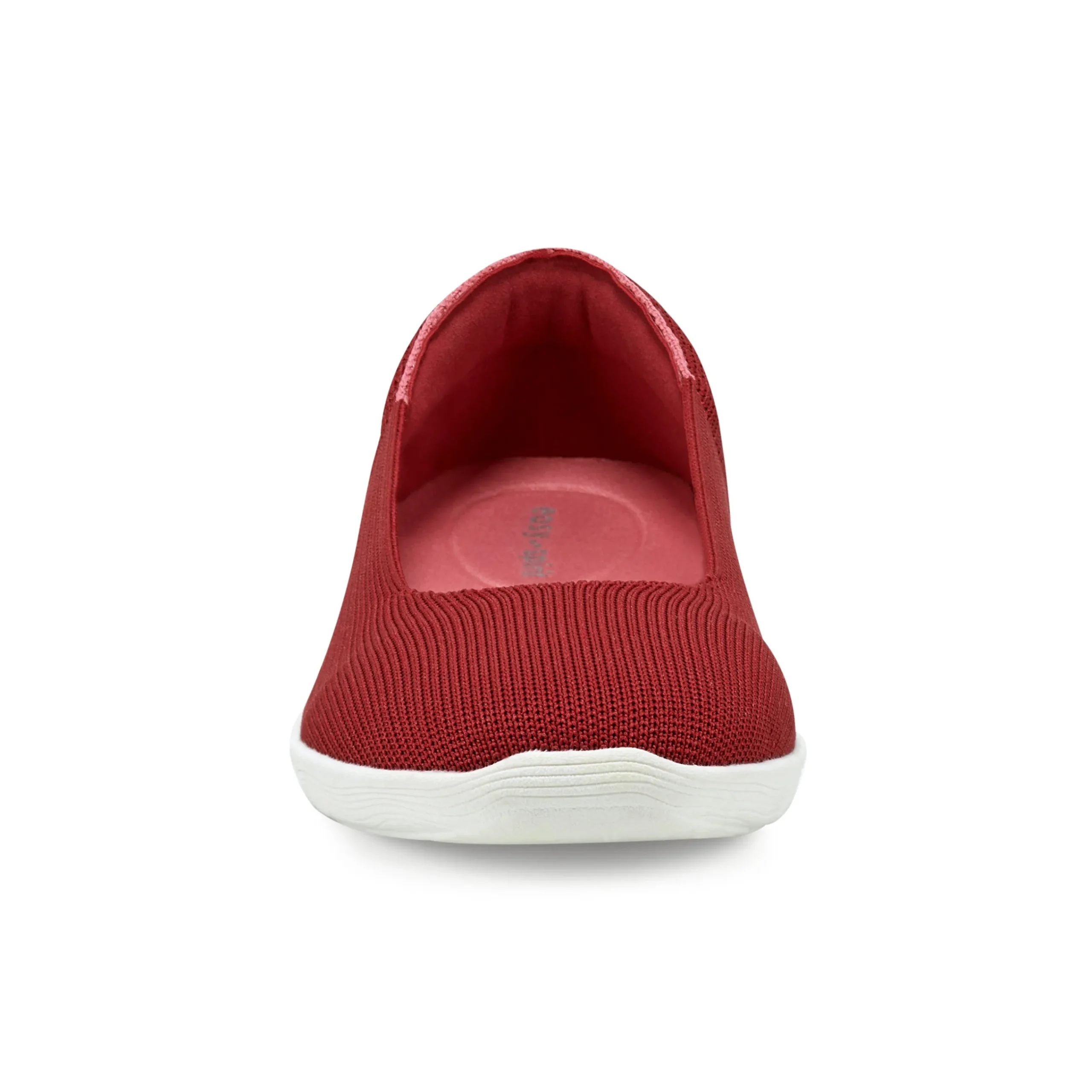 Outlet Easy Spirit Rhyan Washable Eco Knit Flats Red