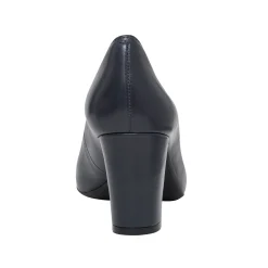 Easy Spirit Riley Hidden Platform Pumps NavyLeather
