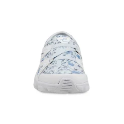 Best Easy Spirit Riptide Clogs White/BlueFloral